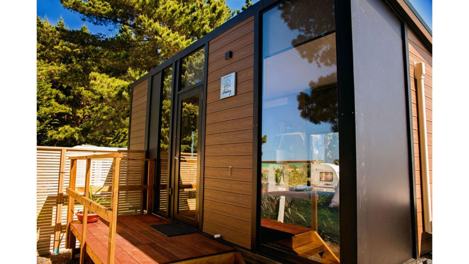 Pacific View By Tiny Away Villa Leithfield Luaran gambar